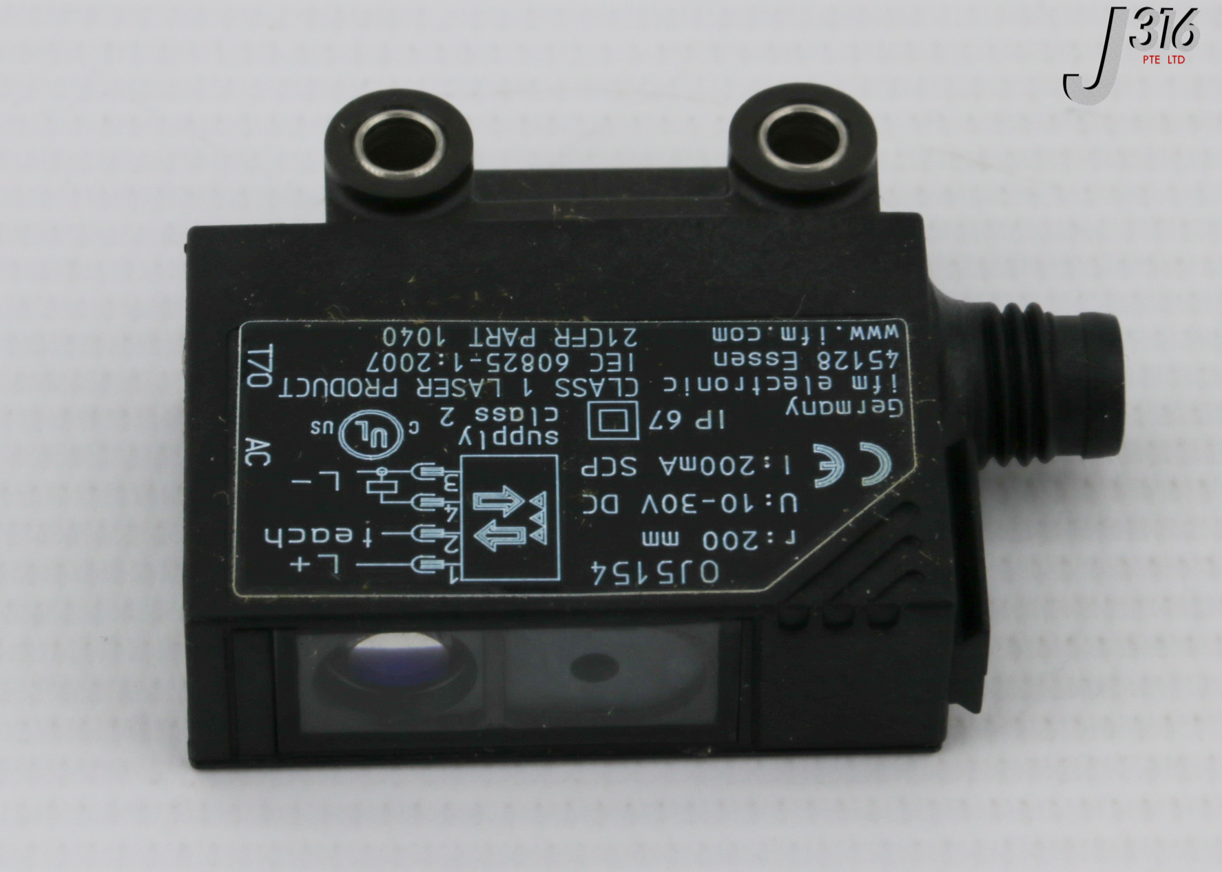 30726 IFM PHOTOELECTRIC SENSOR OJHLFPKG SO AS NEW OJ5154 J316Gallery